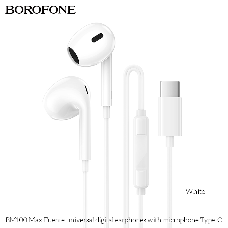 BOROFONE BM100 USB-C earphones with microphone NZ 5